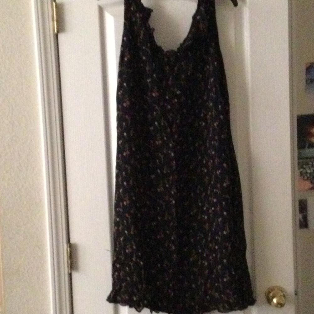 ruffled flower dress